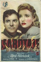 Saboteur - Spanish Movie Poster (xs thumbnail)