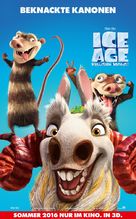 Ice Age: Collision Course - German Movie Poster (xs thumbnail)