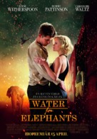 Water for Elephants - Swedish Movie Poster (xs thumbnail)