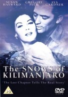 The Snows of Kilimanjaro - British DVD movie cover (xs thumbnail)