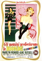 Gentlemen Prefer Blondes - Italian Movie Poster (xs thumbnail)