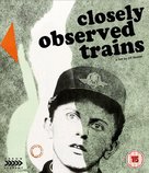 Ostre sledovan&eacute; vlaky - British Blu-Ray movie cover (xs thumbnail)