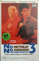 No Retreat, No Surrender 3: Blood Brothers - Australian Movie Cover (xs thumbnail)
