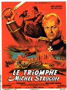 Le triomphe de Michel Strogoff - French Movie Poster (xs thumbnail)