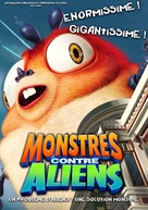 Monsters vs. Aliens - French Movie Cover (xs thumbnail)