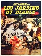 I giardini del diavolo - French Movie Poster (xs thumbnail)