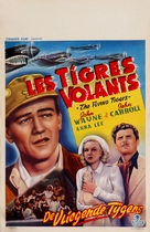 Flying Tigers - Belgian Movie Poster (xs thumbnail)