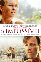 Lo imposible - Brazilian DVD movie cover (xs thumbnail)