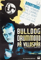 Bulldog Drummond Comes Back - Swedish Movie Poster (xs thumbnail)