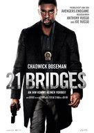21 Bridges - Swiss Movie Poster (xs thumbnail)