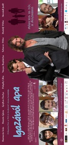 Igaz&aacute;b&oacute;l apa - Hungarian Movie Poster (xs thumbnail)