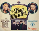 The King Murder - Movie Poster (xs thumbnail)