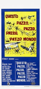 It&#039;s a Mad Mad Mad Mad World - Italian Movie Poster (xs thumbnail)