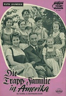 Die Trapp-Familie in Amerika - German poster (xs thumbnail)