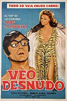 Vedo nudo - Argentinian Movie Poster (xs thumbnail)