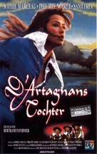 La fille de d&#039;Artagnan - German VHS movie cover (xs thumbnail)