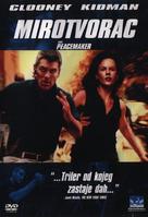 The Peacemaker - Croatian DVD movie cover (xs thumbnail)