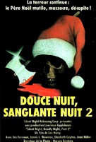 Silent Night, Deadly Night Part 2 - French Movie Poster (xs thumbnail)