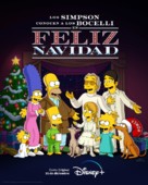 The Simpsons Meet the Bocellis in Feliz Navidad - Mexican Movie Poster (xs thumbnail)