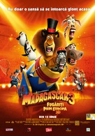 Madagascar 3: Europe&#039;s Most Wanted - Romanian Movie Poster (xs thumbnail)