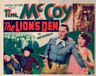 The Lion&#039;s Den - Movie Poster (xs thumbnail)