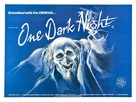 One Dark Night - British Movie Poster (xs thumbnail)