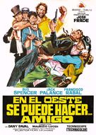 Si pu&ograve; fare... amigo - Spanish Movie Poster (xs thumbnail)