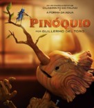 Guillermo del Toro&#039;s Pinocchio - Brazilian Blu-Ray movie cover (xs thumbnail)