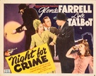 A Night for Crime - Movie Poster (xs thumbnail)