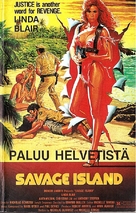 Savage Island - Finnish VHS movie cover (xs thumbnail)