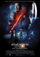 Ender&#039;s Game - German Movie Poster (xs thumbnail)