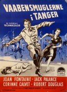 Flight to Tangier - Danish Movie Poster (xs thumbnail)