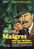 Maigret &agrave; Pigalle - German Movie Poster (xs thumbnail)