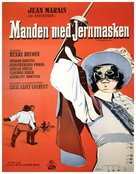Masque de fer, Le - Danish Movie Poster (xs thumbnail)