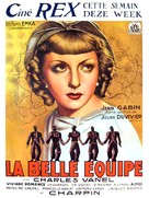 La belle &eacute;quipe - Belgian Movie Poster (xs thumbnail)