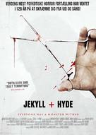 Jekyll + Hyde - Danish Movie Poster (xs thumbnail)
