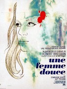 Une femme douce - French Movie Poster (xs thumbnail)