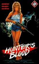Hunter&#039;s Blood - German Movie Cover (xs thumbnail)