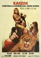 Maciste contre la reine des Amazones - Italian Movie Poster (xs thumbnail)
