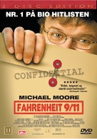 Fahrenheit 9/11 - Danish Movie Cover (xs thumbnail)