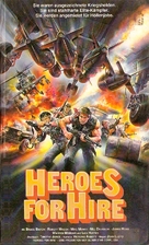 Heroes for Hire - German VHS movie cover (xs thumbnail)