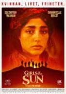 Les filles du soleil - Swedish Movie Poster (xs thumbnail)