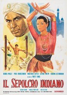 Das iIndische Grabmal - Italian Movie Poster (xs thumbnail)