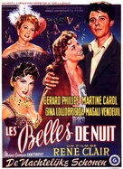 Les belles de nuit - Belgian Movie Poster (xs thumbnail)