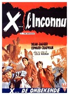X: The Unknown - Belgian Movie Poster (xs thumbnail)