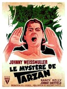 Tarzan&#039;s Desert Mystery - French Movie Poster (xs thumbnail)