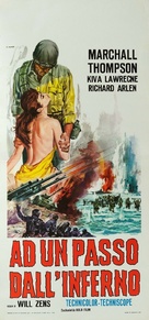 To the Shores of Hell - Italian Movie Poster (xs thumbnail)
