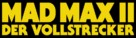 Mad Max 2 - German Logo (xs thumbnail)