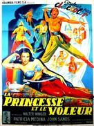 Aladdin and His Lamp - French Movie Poster (xs thumbnail)