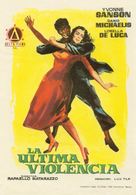 L&#039;ultima violenza - Spanish Movie Poster (xs thumbnail)